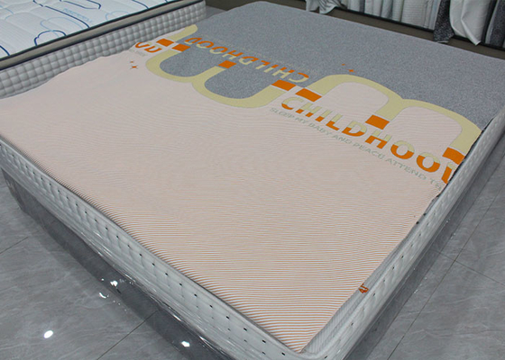 مريح نسيج محبوك وسادة جاكار للفراش 160gsm