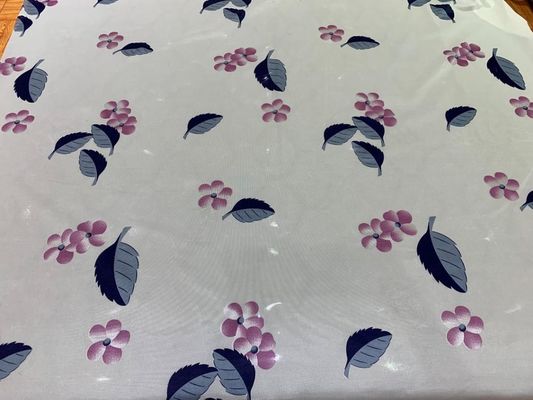 مقاومة للحساسية 85gsm النسيج الأبيض اللحف لغطاء المرتبة