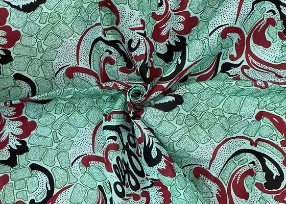 نسيج بوليستر ميكروفايبر مطبوع لمرتبة المنسوجات المنزلية