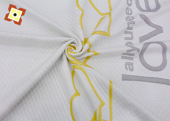 وسادة الذاكرة من مادة اللاتكس المحبوكة من قماش الجاكار بطبقة هوائية وظيفية